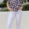 Rant & Rave Jeans<ALEXANDRA BOOTCUT JEANS - REGULAR LEG (WHITE)