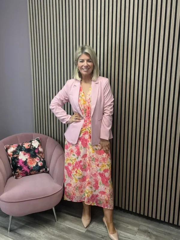 Rant & Rave Blazers<AMARA BLAZER (PINK)