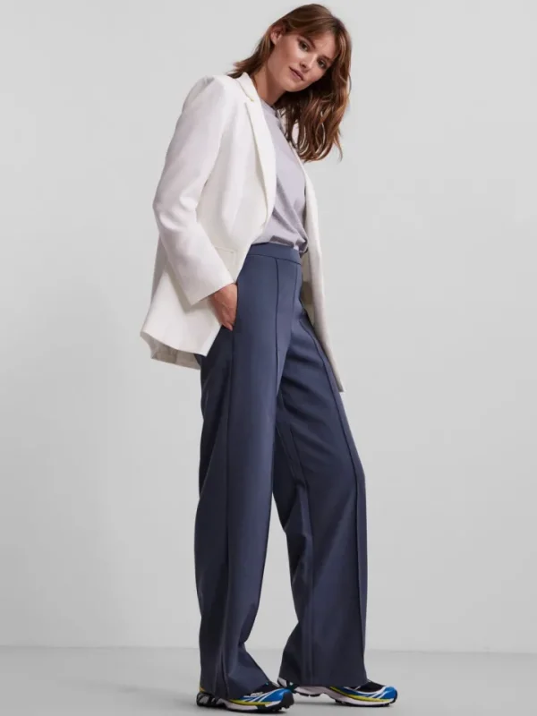 Pieces Blazers<Amelia Oversized Blazer (Cloud Dancer)