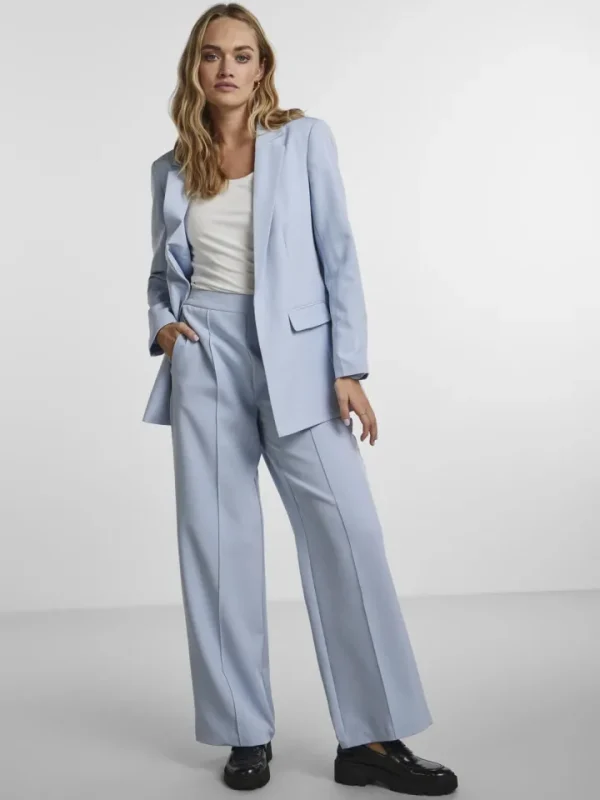 Pieces Coats | Blazers<Amelia Oversized Blazer (Kentucky Blue)