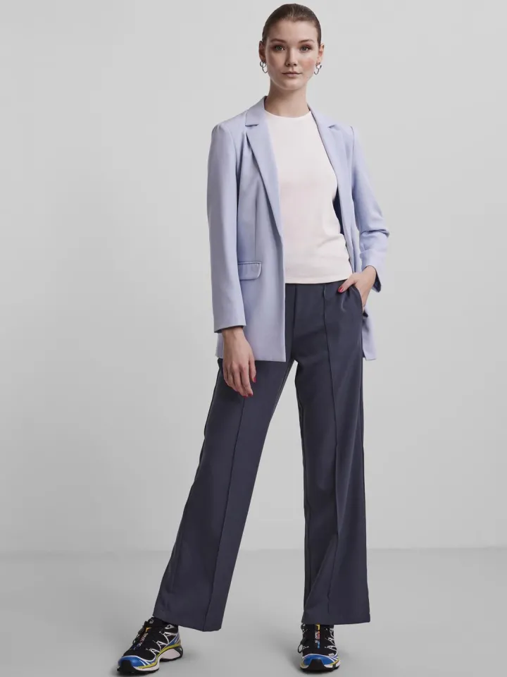 amelia_oversized_blazer_k_3.webp Pieces Coats | Blazers<Amelia Oversized Blazer (Kentucky Blue)
