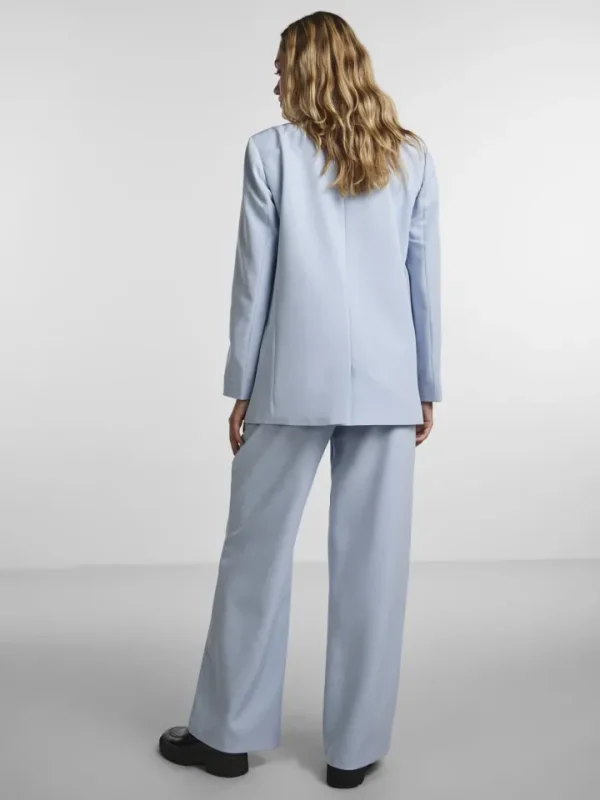 Pieces Coats | Blazers<Amelia Oversized Blazer (Kentucky Blue)