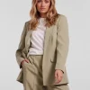 Pieces Blazers<Amelia Oversized Blazer (Tea)