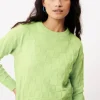 Frnch Jumpers & Cardigans<ANJALI JUMPER (LIME GREEN)