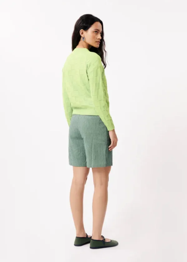 Frnch Jumpers & Cardigans<ANJALI JUMPER (LIME GREEN)