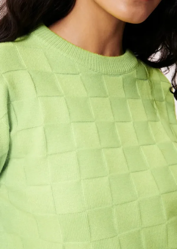 Frnch Jumpers & Cardigans<ANJALI JUMPER (LIME GREEN)