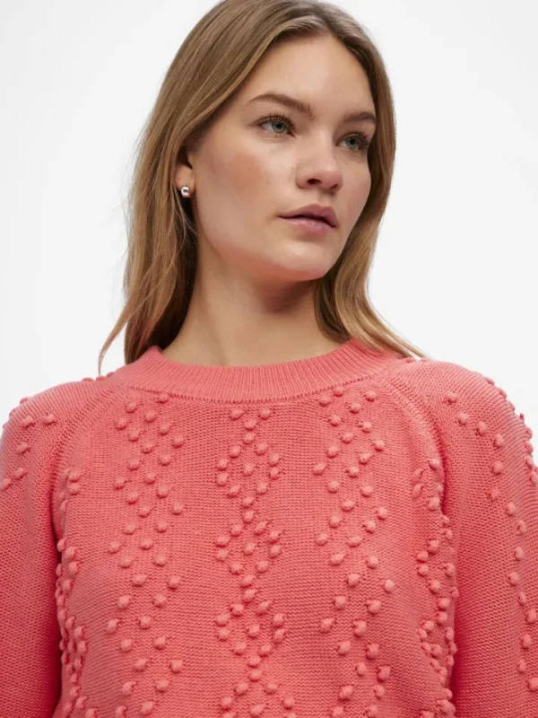 Object Jumpers & Cardigans<ANNA KNIT JUMPER (PEACH)