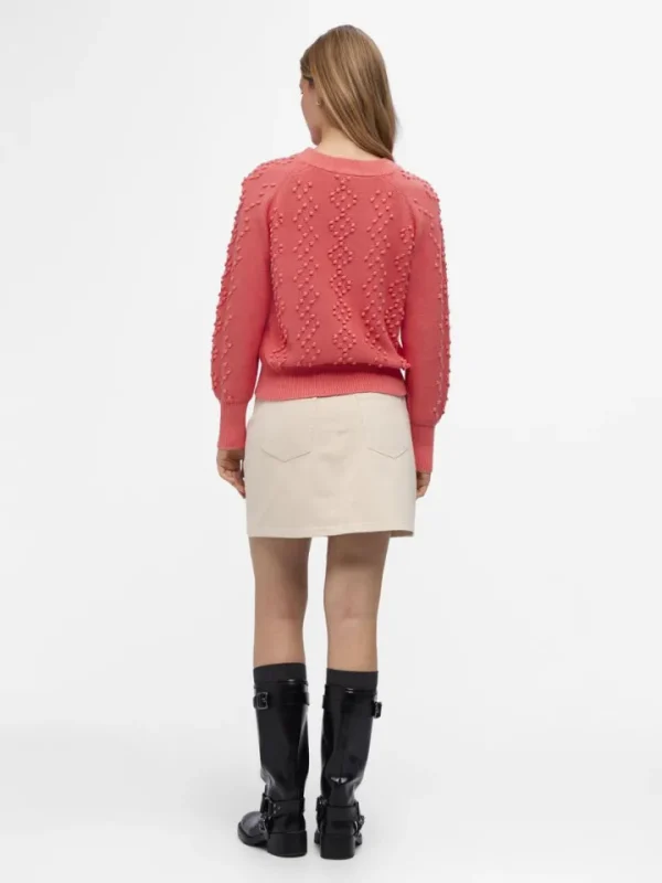 Object Jumpers & Cardigans<ANNA KNIT JUMPER (PEACH)