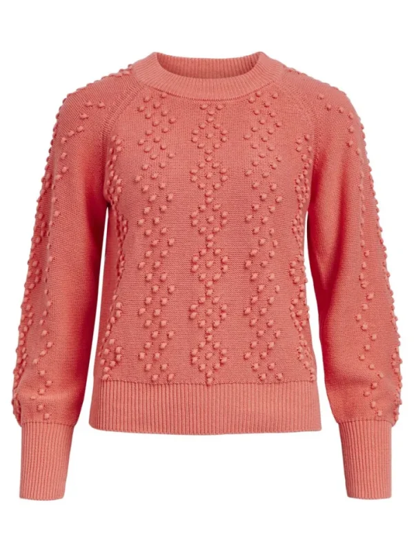 Object Jumpers & Cardigans<ANNA KNIT JUMPER (PEACH)