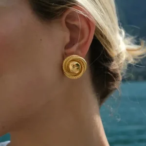 Folie A Trois Jewellery<Annalisa Earrings (Gold)