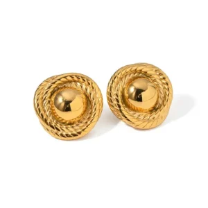 Folie A Trois Jewellery<Annalisa Earrings (Gold)
