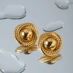 Folie A Trois Jewellery<Annalisa Earrings (Gold)