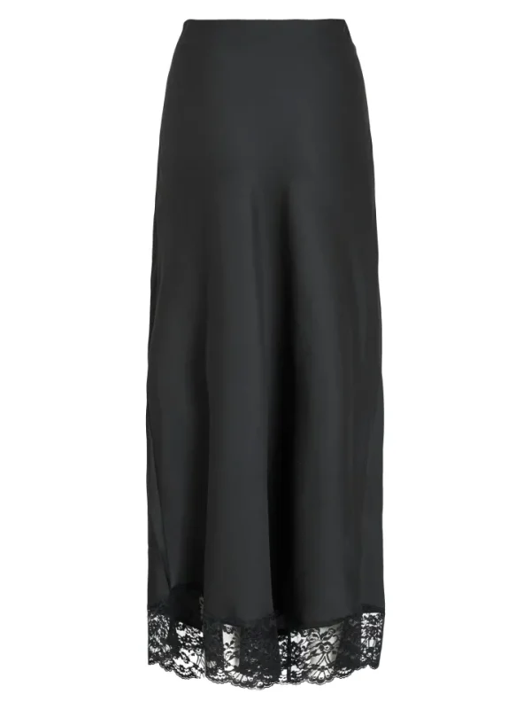 Vila Skirts<Annette High Waisted Lace Skirt