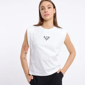 Artlove T-Shirts<ANOUK T-SHIRT (WHITE/BLACK)
