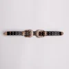 Minueto Belts<ARUBA BELT (BLACK & GOLD)