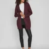 Vila Jumpers & Cardigans<ASHLEY OPEN KNIT CARDIGAN (WINETASTING)