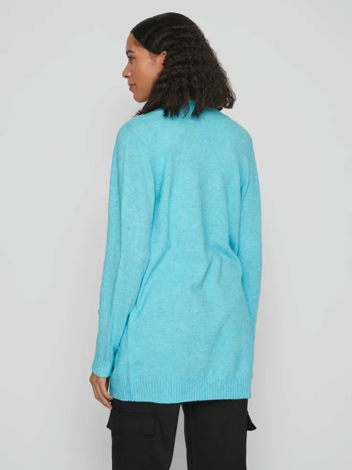 ashley_open_knit_cardigan_2-8.webp Vila Jumpers & Cardigans<ASHLEY OPEN KNIT CARDIGAN (CAPRI/MELANGE)