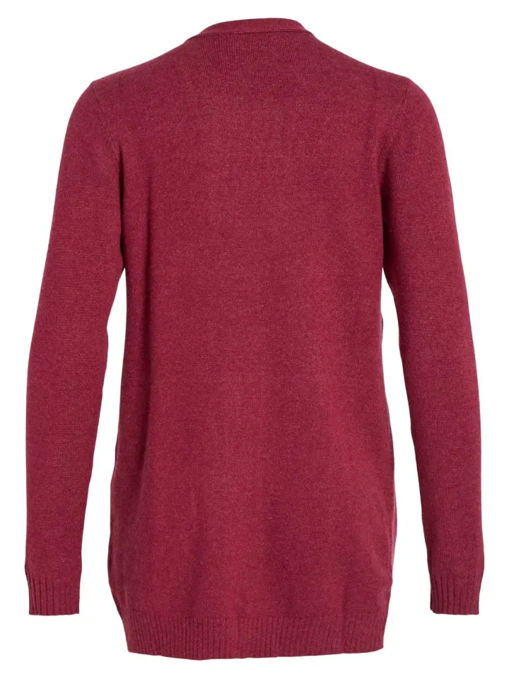 ashley_open_knit_cardigan_5-4.webp Vila Jumpers & Cardigans<ASHLEY OPEN KNIT CARDIGAN (BEET RED)