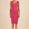 Pretty Dress Company Occasionwear | Dresses<Ava Pencil Dress (Hot Pink)