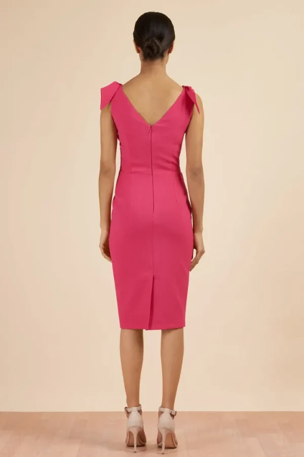 Pretty Dress Company Occasionwear | Dresses<Ava Pencil Dress (Hot Pink)