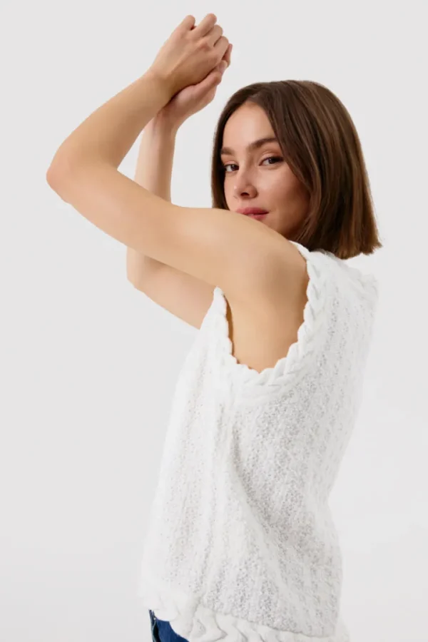 Artlove Jumpers & Cardigans<Aya Sleeveless Cardigan