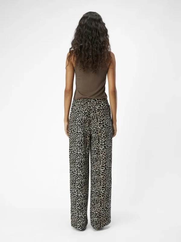 Object Pants<Babette Wide Leg Pants (Humus/Leo)