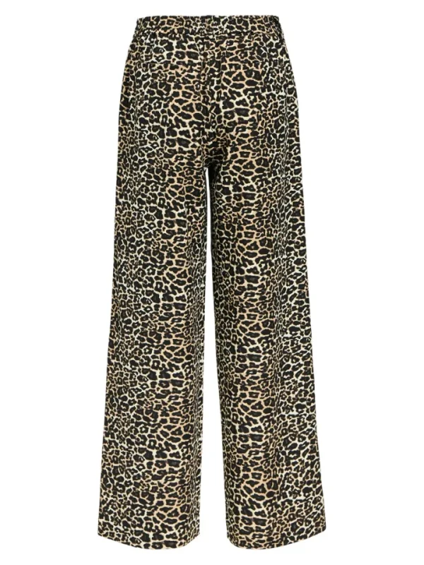 Object Pants<Babette Wide Leg Pants (Humus/Leo)