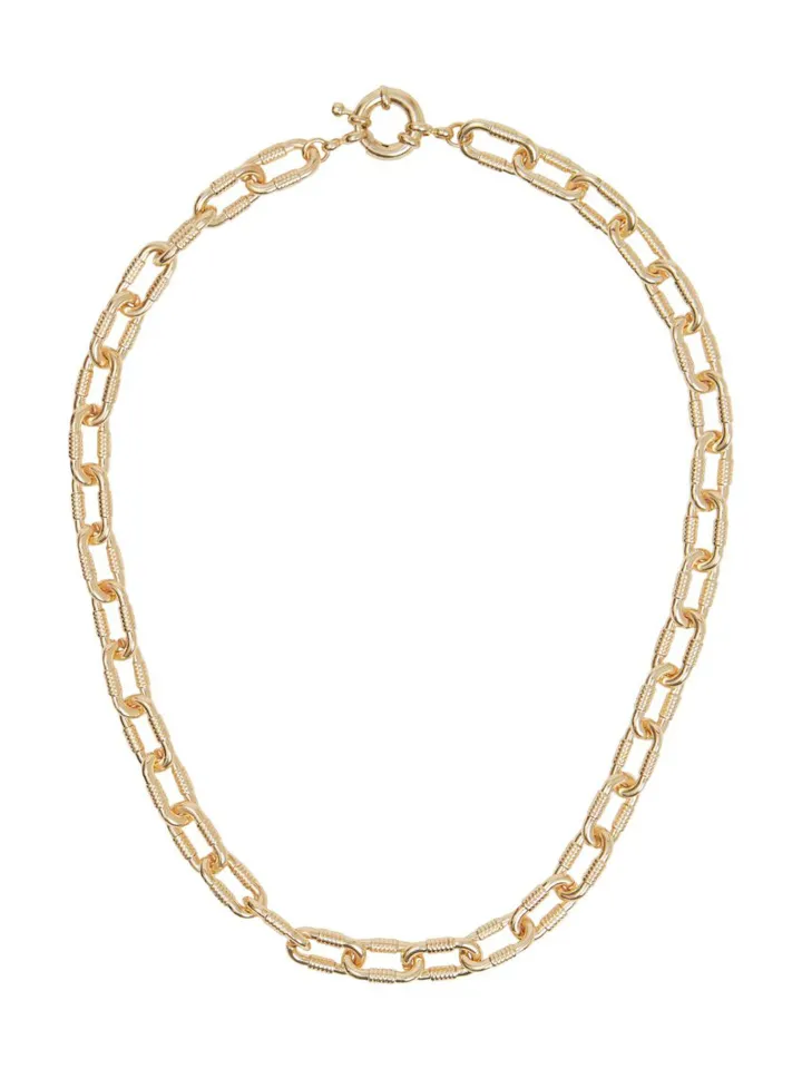 bailey_link_necklace_gold_1.webp Vila Jewellery<Bailey Link Necklace (Gold)