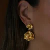 Folie A Trois Jewellery<Be My Baby Earrings (Gold)