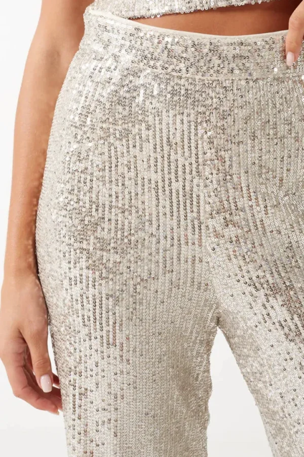 Wsl 2 Pants<BELLE SEQUIN TROUSERS (CHAMPAGNE)
