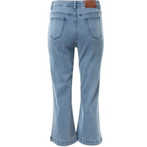 Rant & Rave Jeans<BERNIE CROP FLARE JEANS - REGULAR LEG (LIGHT BLUE)