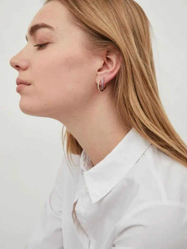 Vila Jewellery<Bertina 2 pack Earrings (Purple)