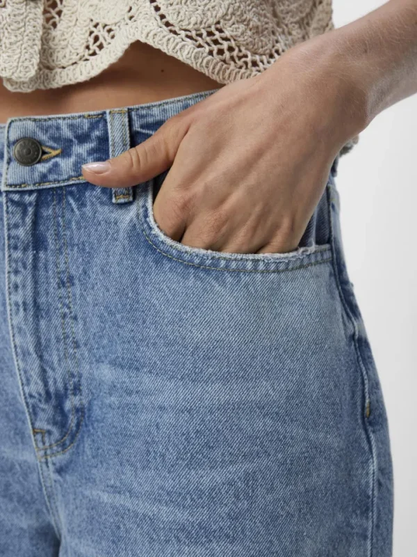Object Jeans<Betty High-Waisted Jeans (Medium Blue Denim)