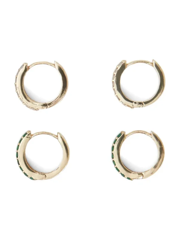 Vila Jewellery<Beyla 2 Pack Earrings (Green)