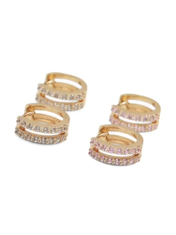 Vila Jewellery<Beyla 2 Pack Earrings (Pink)