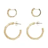Vila Jewellery<Beyonce 2 Pack Hoop Earring (Gold)