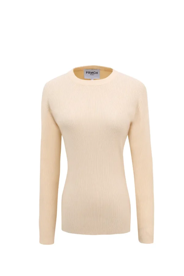 Frnch Jumpers & Cardigans<BLAKE JUMPER (CREAM)