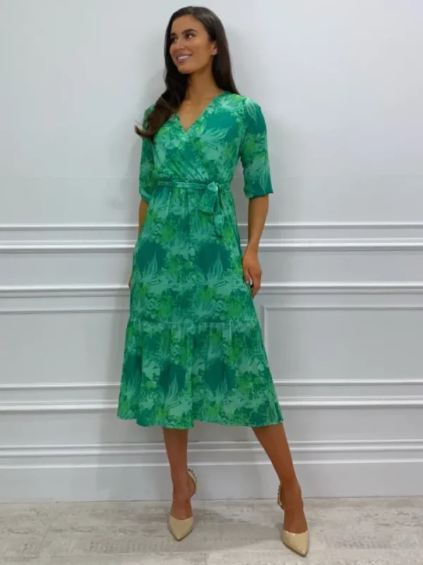 Kate & Pippa Occasionwear<Boho Midi Dress (Green)