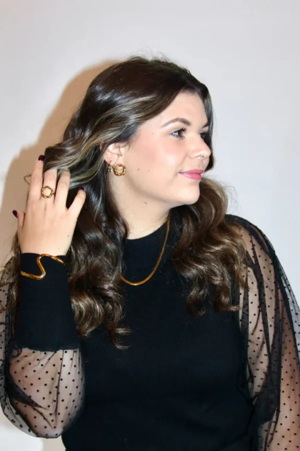 Folie A Trois Jewellery<Bold Earrings (Gold)