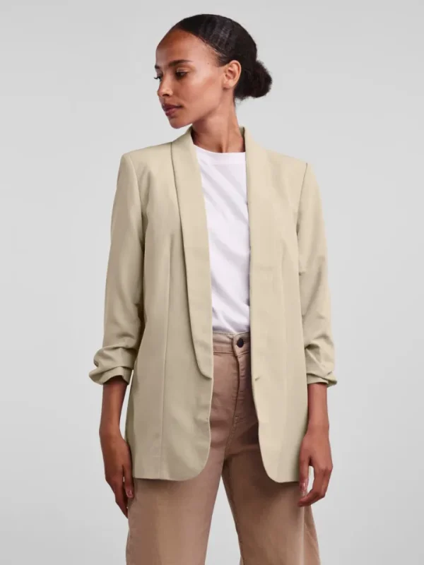 Pieces Blazers<Boss Blazer (White Pepper)