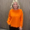 Ichi Jumpers & Cardigans<BOSTON JUMPER (ORANGE)