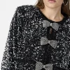 Yas Jackets<Bow Sequin Jacket