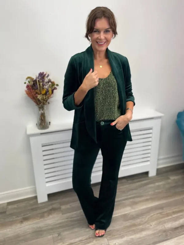 Traffic People Jackets<BOYFRIEND JACKET (GREEN)