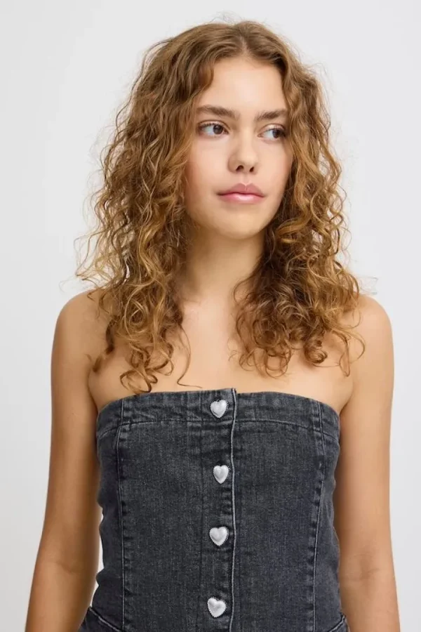 Ichi Co-Ords<Braidy Bandeau Top (Washed )