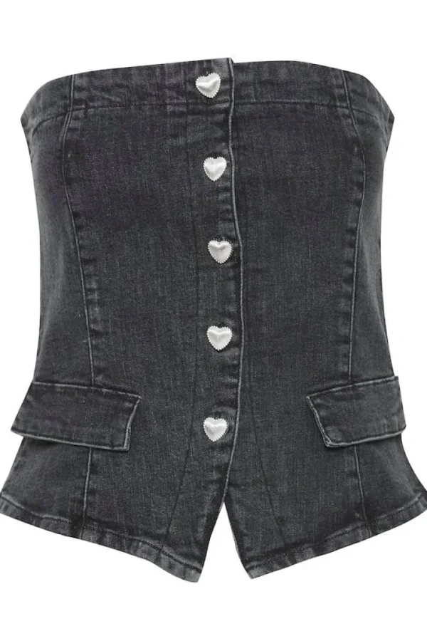Ichi Co-Ords<Braidy Bandeau Top (Washed )