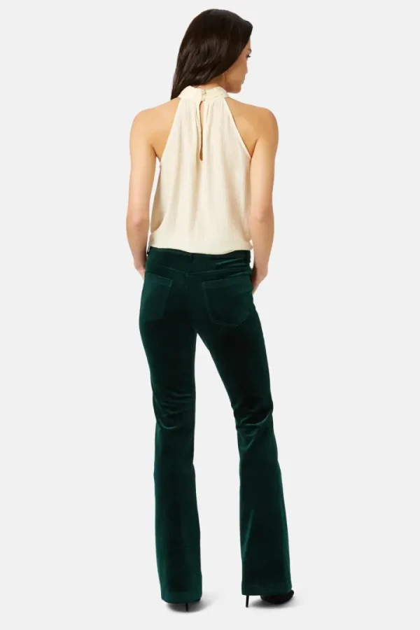 Traffic People Pants<BRATTER FLARE TROUSERS (GREEN)