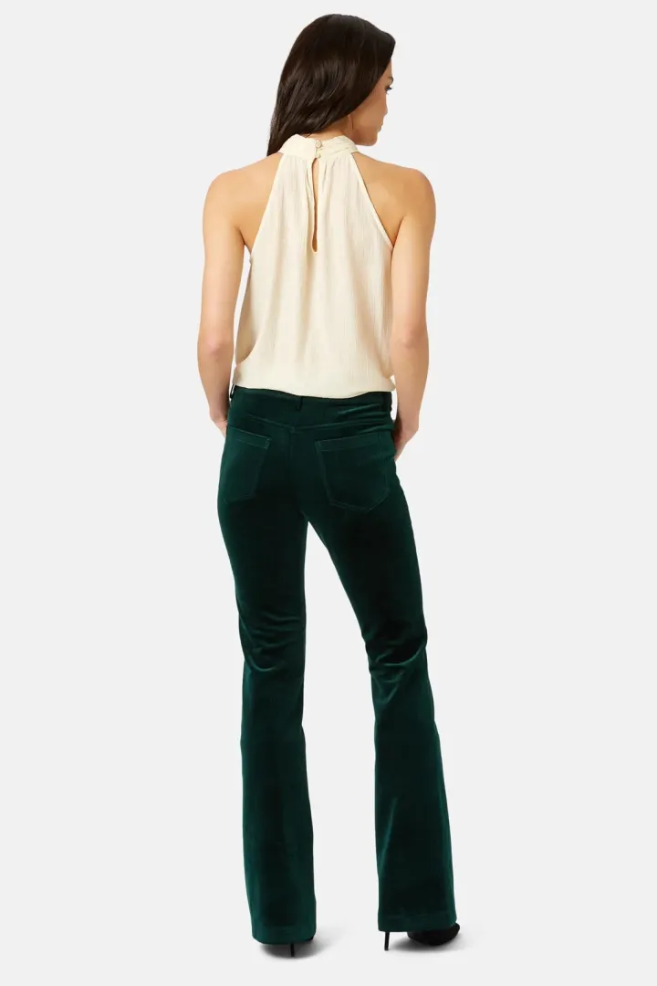 bratter_flare_trousers_gr_4.webp Traffic People Pants<BRATTER FLARE TROUSERS (GREEN)