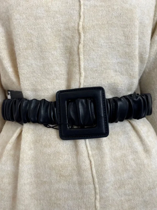 Pieces Belts<CANA BELT (BLACK)