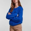 Pieces Jumpers & Cardigans<Cassandra Knit Jumper (Princess Blue)