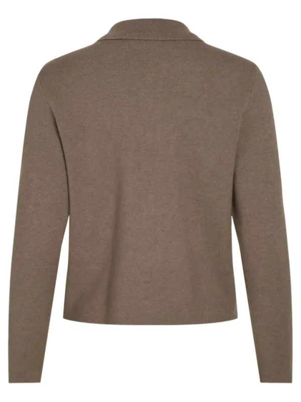 Vila Jumpers & Cardigans<Cassie Cardigan (Natural/Melange)